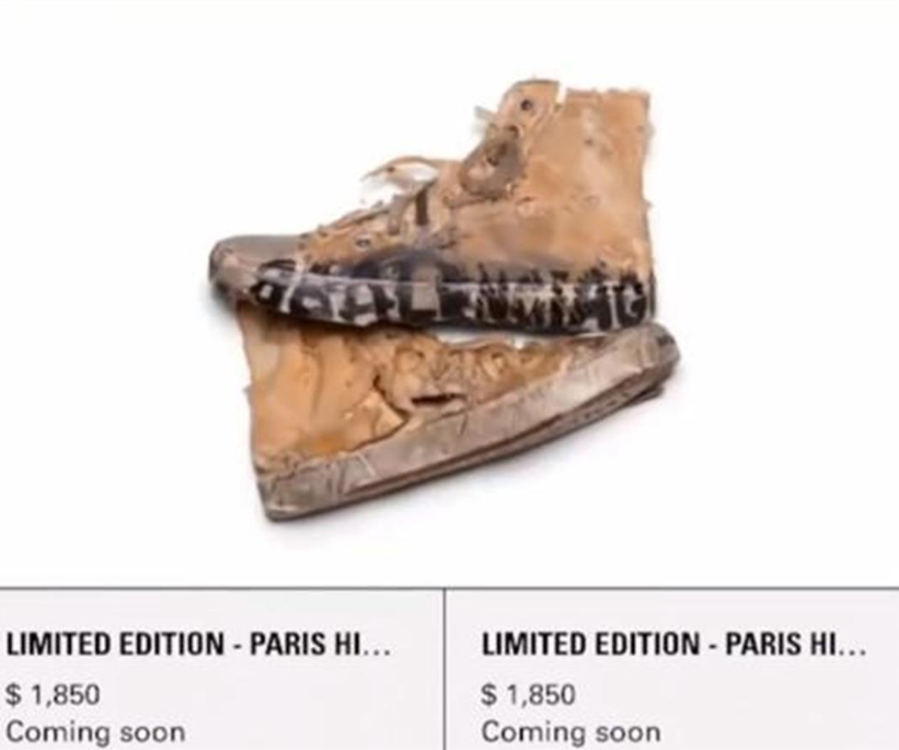 巴黎世家破烂鞋一双卖1.2万元 真的是为了环保吗？